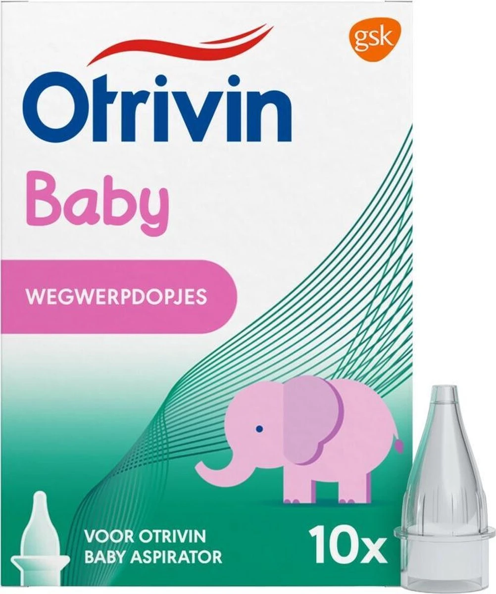 Otrivin Baby Wegwerpdopjes Bij Otrivin Baby Aspirator Neusreiniger 10 Stuks 4 Otrivin Baby Wegwerpdopjes Bij Otrivin Baby Aspirator Neusreiniger 10 Stuks - Afbeelding 2