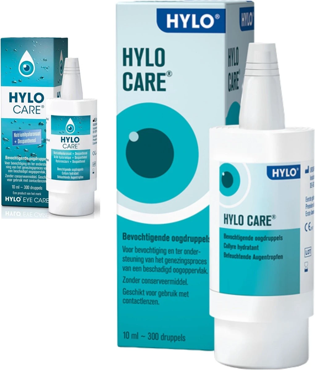 HYLO CARE® Kunsttranen | 10ml | Oogdruppels 4 HYLO CARE® Kunsttranen | 10ml | Oogdruppels - Afbeelding 2