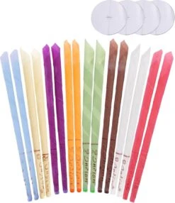 16 Natuurlijke VAIVE Oorkaarsen - Bijenwas Oorkaars - Oorsmeer Verwijderaar - Earcandle