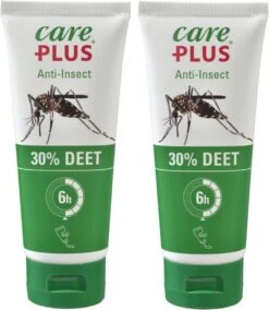 2x Care Plus Anti-Insect Deet 30% Gel - 75 Ml