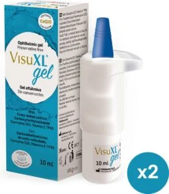 VisuXL Medische Ooggel - Voor Droge Ogen - Zonder Bewaarmiddelen - 10 Ml