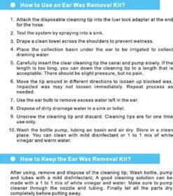 Merkloos Oorreiniger / Oorspuit - Vernieuwde Oorsmeer Verwijderaar Met Spuit - Ear Cleaner -Zelfzorg Winkel 1059x1200