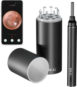 DW-G Oorsmeer Verwijderaar / Oorreiniger / Met Camera / Via App Op Uw Smartphone / Veilig & Hygiënisch