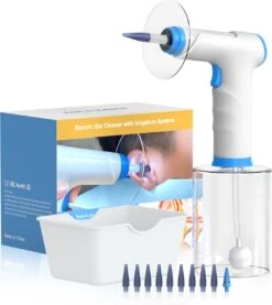 PlusCare - Oorspuit - Oorsmeer Verwijderaar - Oorreiniger - Oor Uitspuiten - Oor Irrigatie Systeem - Professionele Oorreiniger