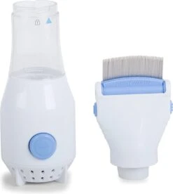 Merkloos Elektrische Luizenkam - Met 2x Filter - Electrische Luizenkammen - Vlooienkam - Incl Schoonmaak Kwastje - Voor Zowel Mensen Als Voor Dieren Geschikt -Zelfzorg Winkel 1073x1200 2