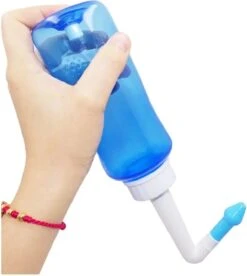 Neti Pot - Peri Bottle - Mobiele Bidet - Neusdouche - Neusdouche Volwassenen - Nasaal Spoelzout - Neusspoeler - Neusspoelers - Neusdouche Baby - Neuszuiger Baby - Neusreiniger Baby - Hooikoorts Verhelpen