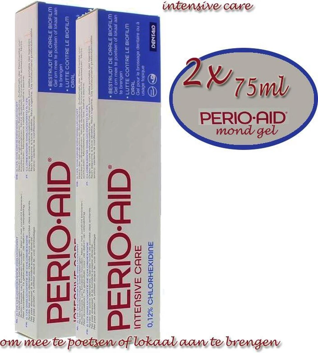 Perio.Aid Mondgel- Intensive Care Bij Tandvleesontsteking- 2x 75ml 3 Perio.Aid Mondgel- Intensive Care Bij Tandvleesontsteking- 2x 75ml