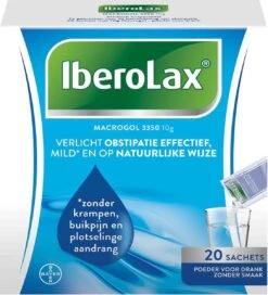 Iberolax - Verlicht Obstipatie Effectief - 20 Zakjes