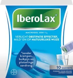 Iberolax - Verlicht Obstipatie Effectief - 10 Zakjes
