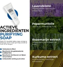 Carl & Johan Tattoo Verzorging Multipakket - 75ml Regenerating Cream Tattoo Creme - 75ml Purifying Soap Tattoo Zeep - Reinigend, Herstellend En Verzachtend -Zelfzorg Winkel 1130x1200 2