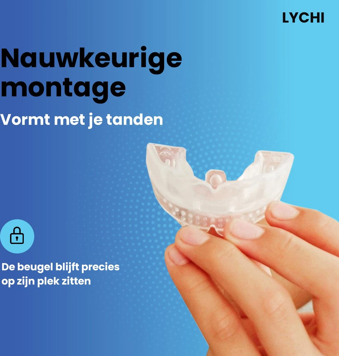 LYCHI Snurkbeugel X - Anti Snurkbeugel - Snurk Bitje - Anti Snurk Producten - Man & Vrouw 6 LYCHI Snurkbeugel X - Anti Snurkbeugel - Snurk Bitje - Anti Snurk Producten - Man & Vrouw - Afbeelding 4