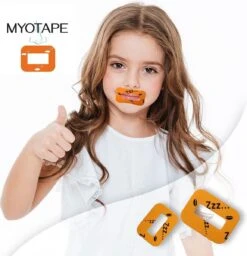 Myotape Slaapstrips - Kinderen - 90 Stuks, Verbeter Slaap, Gezonde Tanden, Luchtwegen Ontwikkeling, Verminder Symptonen Van Leer En Gedrag Stoornissen, Verbeter Spraak