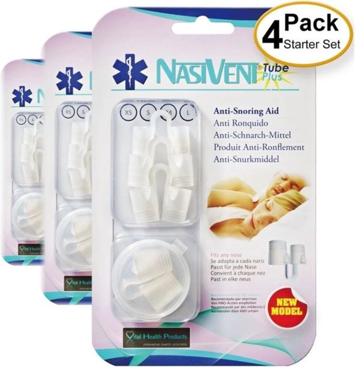 Nasivent Starterset - Anti-Snurkmiddel - 4 Stuks 3 Nasivent Starterset - Anti-Snurkmiddel - 4 Stuks