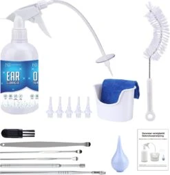 NovaBeau® Professionele Oorsmeer Verwijderaar – Oorreiniger Set – Oorsmeer – Inclusief 6-delig Reiniging Set