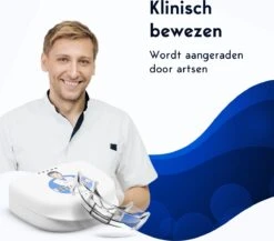 Merkloos Anti Snurkbeugel Smart – Anti Snurk Beugel Tegen Snurken - Anti Snurk Bitje - Knarsbitje & Gebitsberscherming -Zelfzorg Winkel 1200x1054