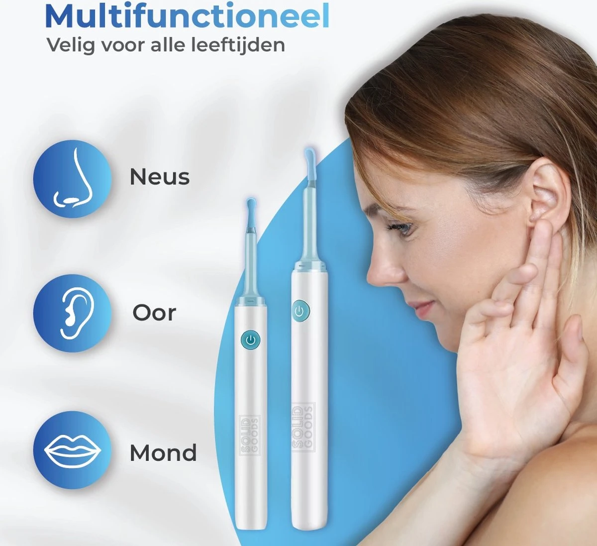 Oorsmeer Verwijderaar Met Camera – Oorreiniger – Ear Cleaner – WiFi – Wit 6 Oorsmeer Verwijderaar Met Camera – Oorreiniger – Ear Cleaner – WiFi – Wit - Afbeelding 4