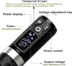 Ambition Xnet® Plus Draadloze Tattoo Machine - Pen Krachtige Coreless Motor 2000Mah Batterij Draagbare Professionele Tattoo Apparatuur -Zelfzorg Winkel 1200x1099 2