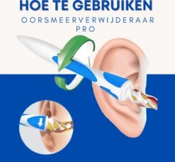 Supertarget EAR PRO Oorreiniger - Oorsmeer Verwijderaar - Milieuvriendelijk – Zacht & Veilig – Incl. 16 Herbruikbare Opzetstukjes - Oorreiniger – Ear Cleaner - Herbruikbare Wattenstaaf -Zelfzorg Winkel 1200x1107