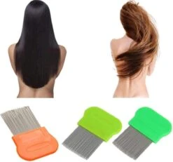 BESTE NETENKAM – NITOSAN - Kam Tegen HOOFDLUIS – CONTROLEREN Op En VERWIJDEREN Van LUIZEN NETEN En Eitjes – Roestvrijstaal – COMFORTABEL Voor KIND En HUISDIEREN