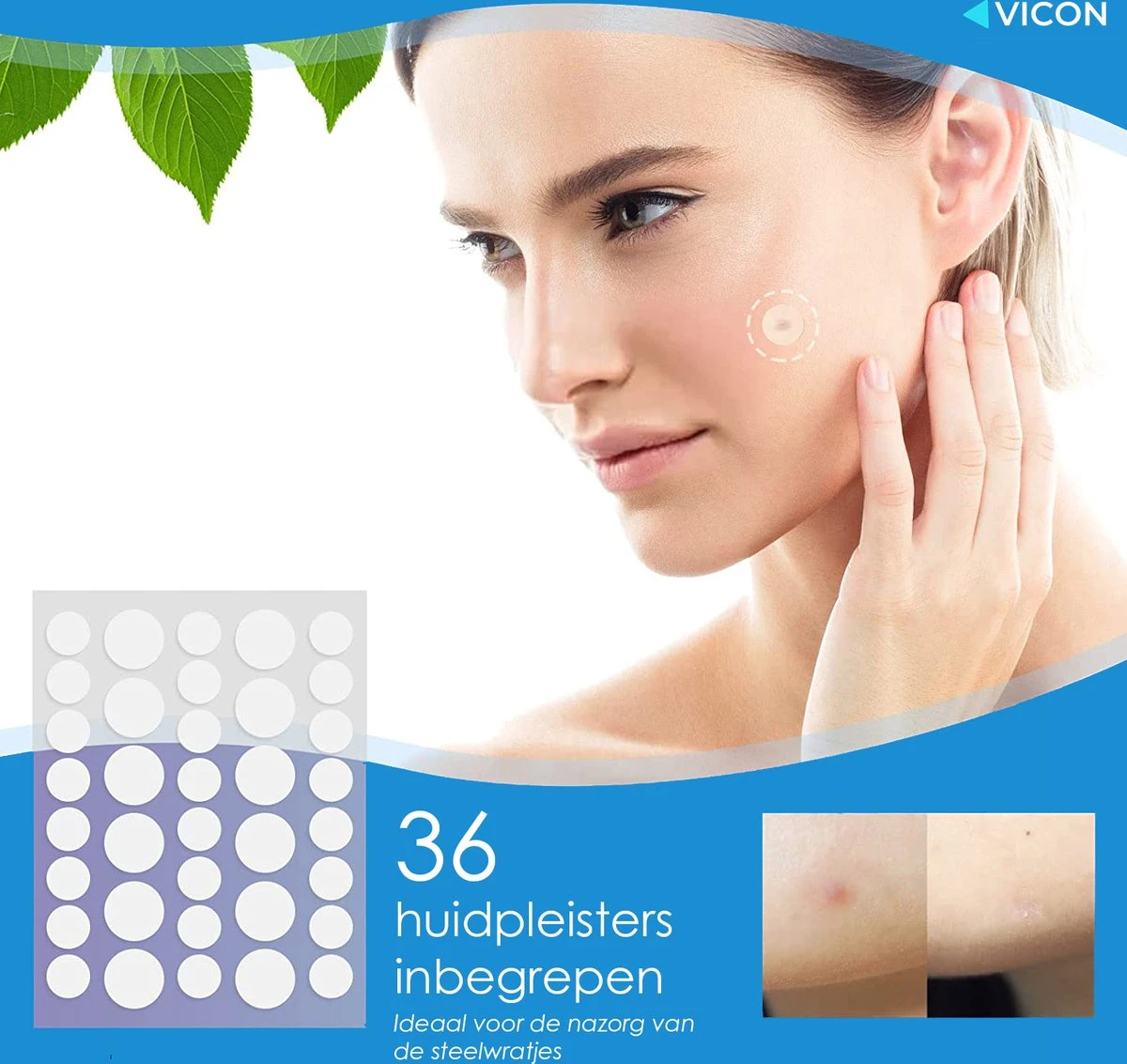 Vicon Steelwratjes Verwijderen Pro - 2-8MM - Pijnloos En Snel - Incl. Huidpleisters - Skin Tags Verwijderen - Wrattenverwijderaar - Steelwratten Pen 8 Vicon Steelwratjes Verwijderen Pro - 2-8MM - Pijnloos En Snel - Incl. Huidpleisters - Skin Tags Verwijderen - Wrattenverwijderaar - Steelwratten Pen - Afbeelding 6