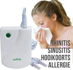 Merkloos Allernieuwste Rhinitis Sinusitis Fototherapie Neus Apparaat - Hooikoorts - Draagbaar