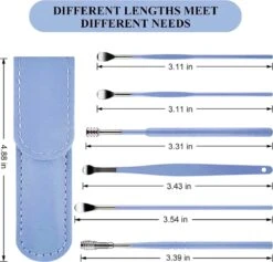 Astilla Products - Oorsmeer Verwijderaar Set - 6 Delige - Oorreiniger - RVS Ear Cleaner - RVS Oorsmeer Verwijderaar- Blauw -Zelfzorg Winkel 1200x1151 1