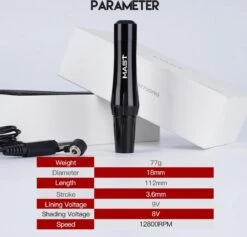 Mast Pro Magnetische Rotary Tattoo Pen Kit Met Cartridge Naalden - Tattoo Machine - Micro Blading -Zelfzorg Winkel 1200x1153 7