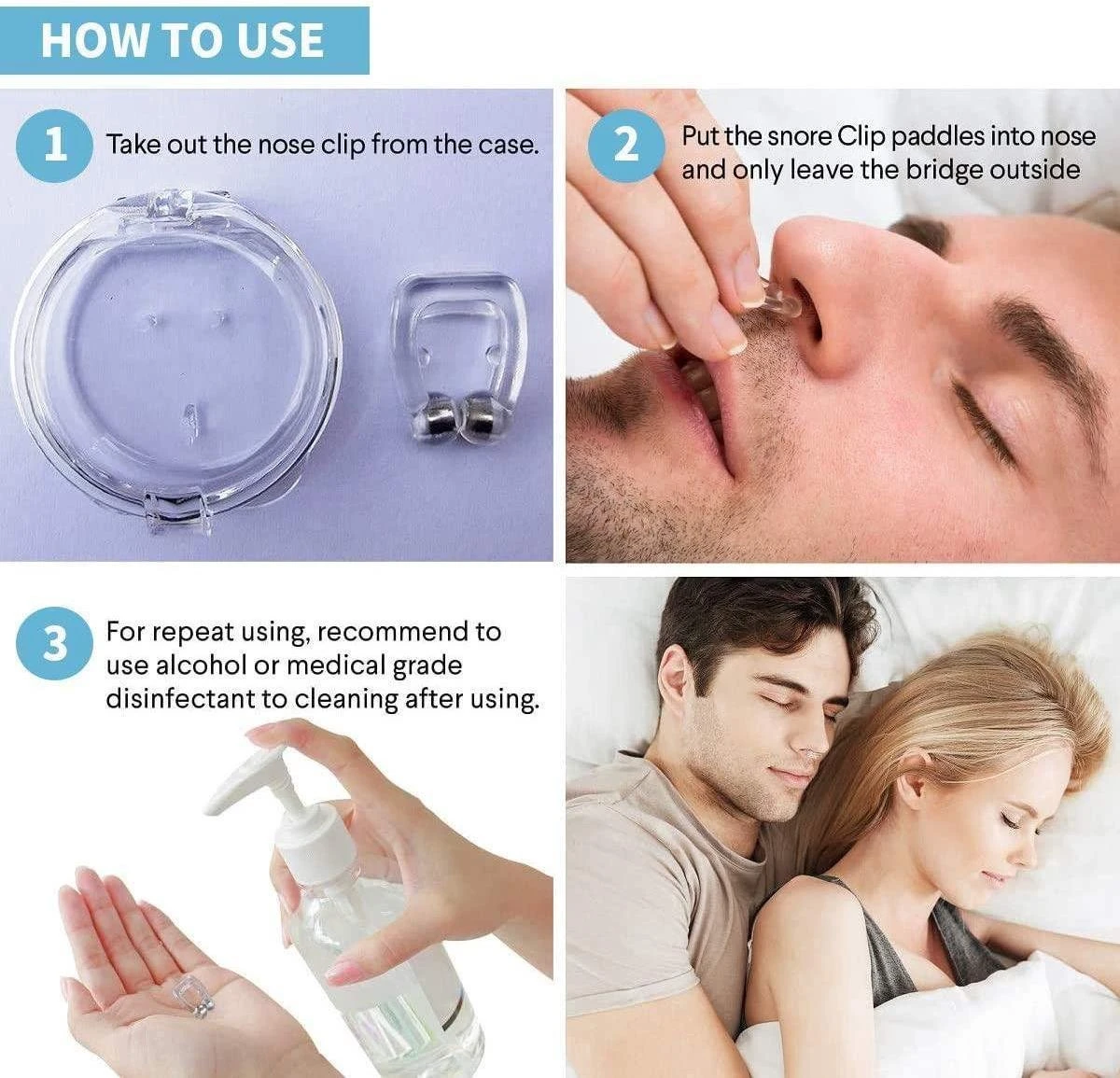 Doodadeals® - Anti-Snurk Clip - 2 Stuks - Anti-Snurk Neusspreider - Anti-Snurk Clip Magnetisch - Anti-Snurk Producten Ook Voor Op Vakantie 7 Doodadeals® - Anti-Snurk Clip - 2 Stuks - Anti-Snurk Neusspreider - Anti-Snurk Clip Magnetisch - Anti-Snurk Producten Ook Voor Op Vakantie - Afbeelding 5