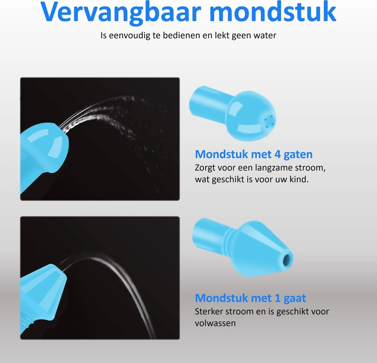 Neusdouche - Neusspoeler - Tegen Verkoudheid En Hooikoorts - Blauw 5 Neusdouche - Neusspoeler - Tegen Verkoudheid En Hooikoorts - Blauw - Afbeelding 3
