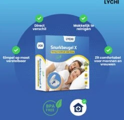 LYCHI Snurkbeugel X - Anti Snurkbeugel - Snurk Bitje - Anti Snurk Producten - Man & Vrouw 11 LYCHI Snurkbeugel X - Anti Snurkbeugel - Snurk Bitje - Anti Snurk Producten - Man & Vrouw -Zelfzorg Winkel 1200x1160 2