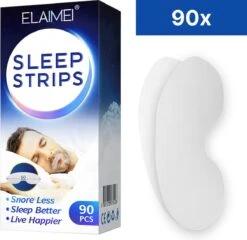 Anti Snurk- Mond Tape- 90st- Snurken- Slapen- Anti Snurk Producten- Voordeelverpakking- Mouth Tape- Anti Snurk Pleister- Myotape