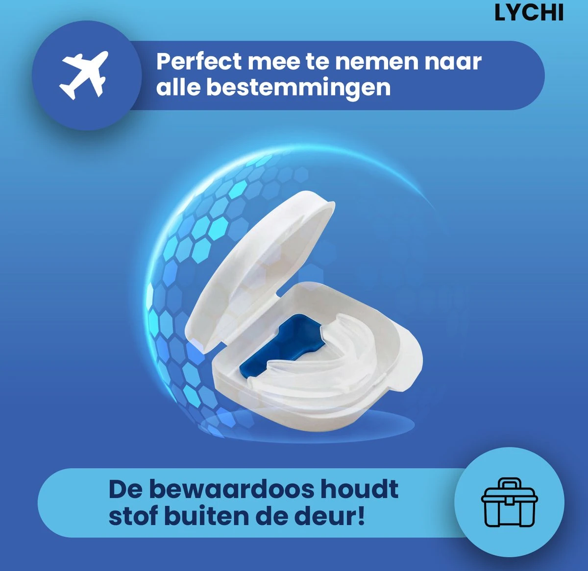 LYCHI Snurkbeugel X - Anti Snurkbeugel - Snurk Bitje - Anti Snurk Producten - Man & Vrouw 9 LYCHI Snurkbeugel X - Anti Snurkbeugel - Snurk Bitje - Anti Snurk Producten - Man & Vrouw - Afbeelding 7