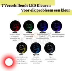 Lichttherapie LED Gezichtsmasker Werkt O.a. Tegen Acne, Vette Huid, Rimpels, Sproeten - Huidverzorging - Huidverjongingsapparaat - Gezichtsreiniger - Skincare -Zelfzorg Winkel 1200x1169 4