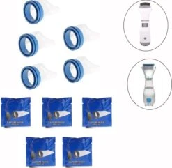 Merkloos 5 Filters Voor Een Elektrische Luizenkam - V-Comb & Katyson - Luizenfilters Luizenkamfilters Te Gebruiken Voor Elektrische Luizenkam Types Zie Foto