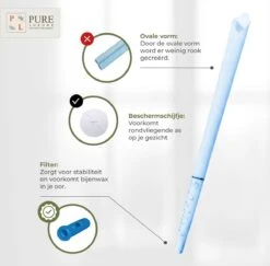 Pure Luxure - Oorkaarsen 24 Stuks - Oorkaars - Oorsmeer Verwijderaar - Ear Candle -Zelfzorg Winkel 1200x1180