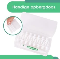 Good Living® - Oorsmeer Verwijderaar - Incl. Opbergdoosje - Spiraalvormig (40x) - Oorreiniger - Oorsmeerverwijderaar - - Ear Cleaner - Groen -Zelfzorg Winkel 1200x1184 2