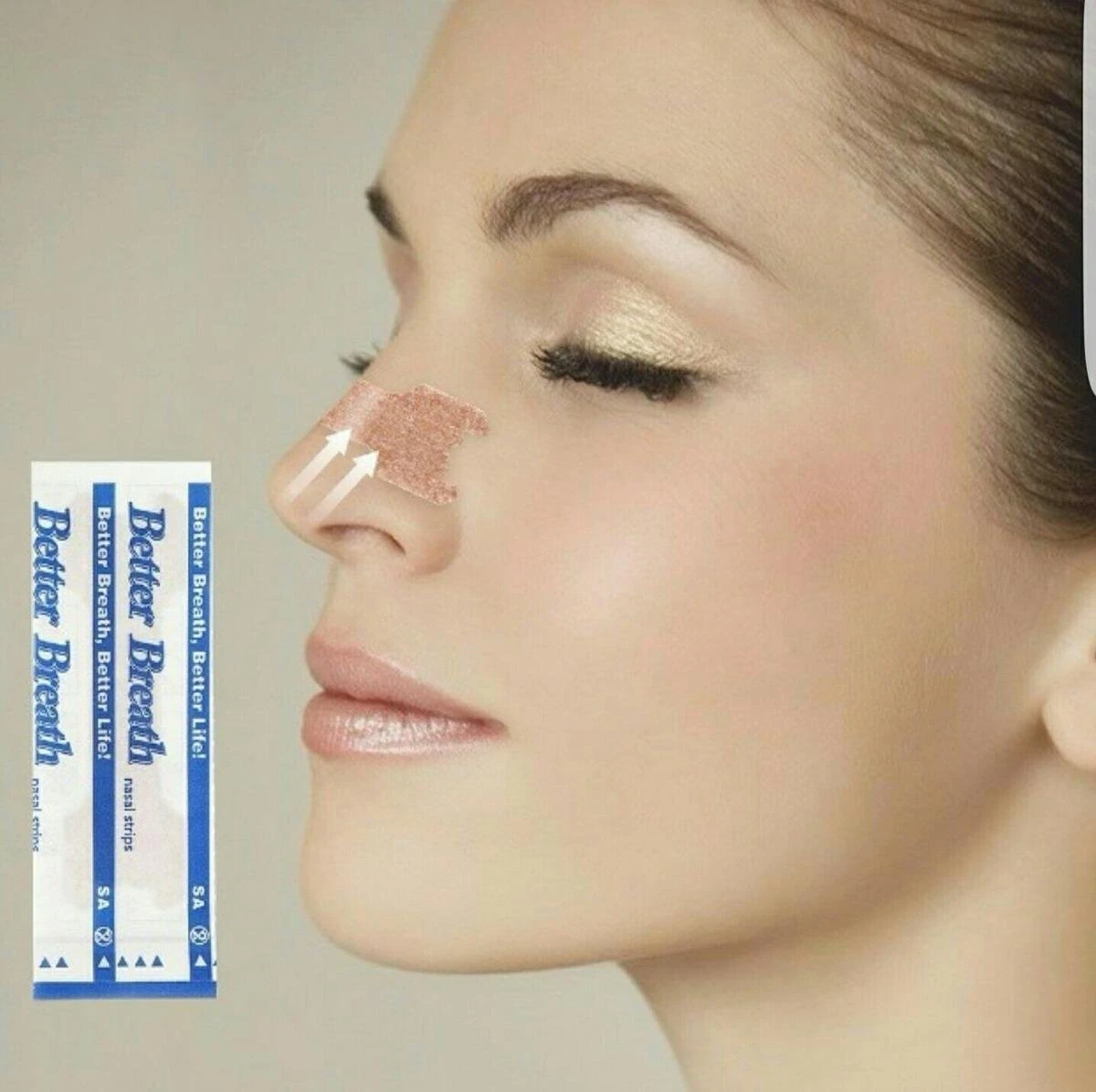 Gohh Neusstrips 120 Stuks (Large) Beter Ademen - Anti Snurk Pleisters 6 Gohh Neusstrips 120 Stuks (Large) Beter Ademen - Anti Snurk Pleisters - Afbeelding 4