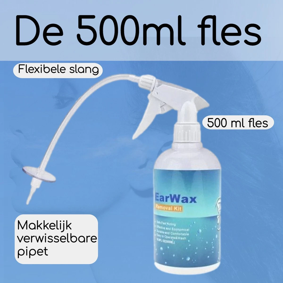 Oor Uitspuiten - Oren Schoonmaken - Oor Reinigen - Oorreiniger - Oorspuit - Oorsmeer Verwijderen 4 Oor Uitspuiten - Oren Schoonmaken - Oor Reinigen - Oorreiniger - Oorspuit - Oorsmeer Verwijderen - Afbeelding 2