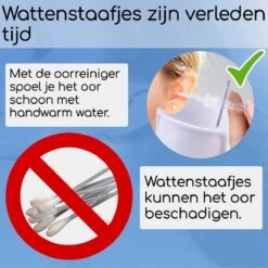 Oor Uitspuiten - Oren Schoonmaken - Oor Reinigen - Oorreiniger - Oorspuit - Oorsmeer Verwijderen 15 Oor Uitspuiten - Oren Schoonmaken - Oor Reinigen - Oorreiniger - Oorspuit - Oorsmeer Verwijderen -Zelfzorg Winkel 1200x1200 137