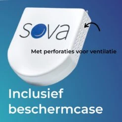 SOVA Nightguard - Bitje Tegen Knarsen (1.6mm) - Knarsbitje - Gebitsbeschermer - Anti Tandenknars Bitje - Knarsetanden In Slaap - Kaakklemmen - Bruxisme -Zelfzorg Winkel 1200x1200 142