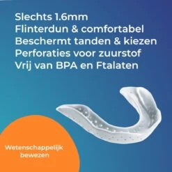 SOVA Nightguard - Bitje Tegen Knarsen (1.6mm) - Knarsbitje - Gebitsbeschermer - Anti Tandenknars Bitje - Knarsetanden In Slaap - Kaakklemmen - Bruxisme -Zelfzorg Winkel 1200x1200 144
