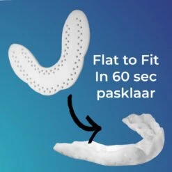 SOVA Nightguard - Bitje Tegen Knarsen (1.6mm) - Knarsbitje - Gebitsbeschermer - Anti Tandenknars Bitje - Knarsetanden In Slaap - Kaakklemmen - Bruxisme -Zelfzorg Winkel 1200x1200 146