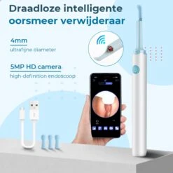 Westhome Oorsmeer Verwijderaar Met Camera- Oorreiniger - Met 6 Delige Set - Wifi - Wit 17 Westhome Oorsmeer Verwijderaar Met Camera- Oorreiniger - Met 6 Delige Set - Wifi - Wit -Zelfzorg Winkel 1200x1200 153
