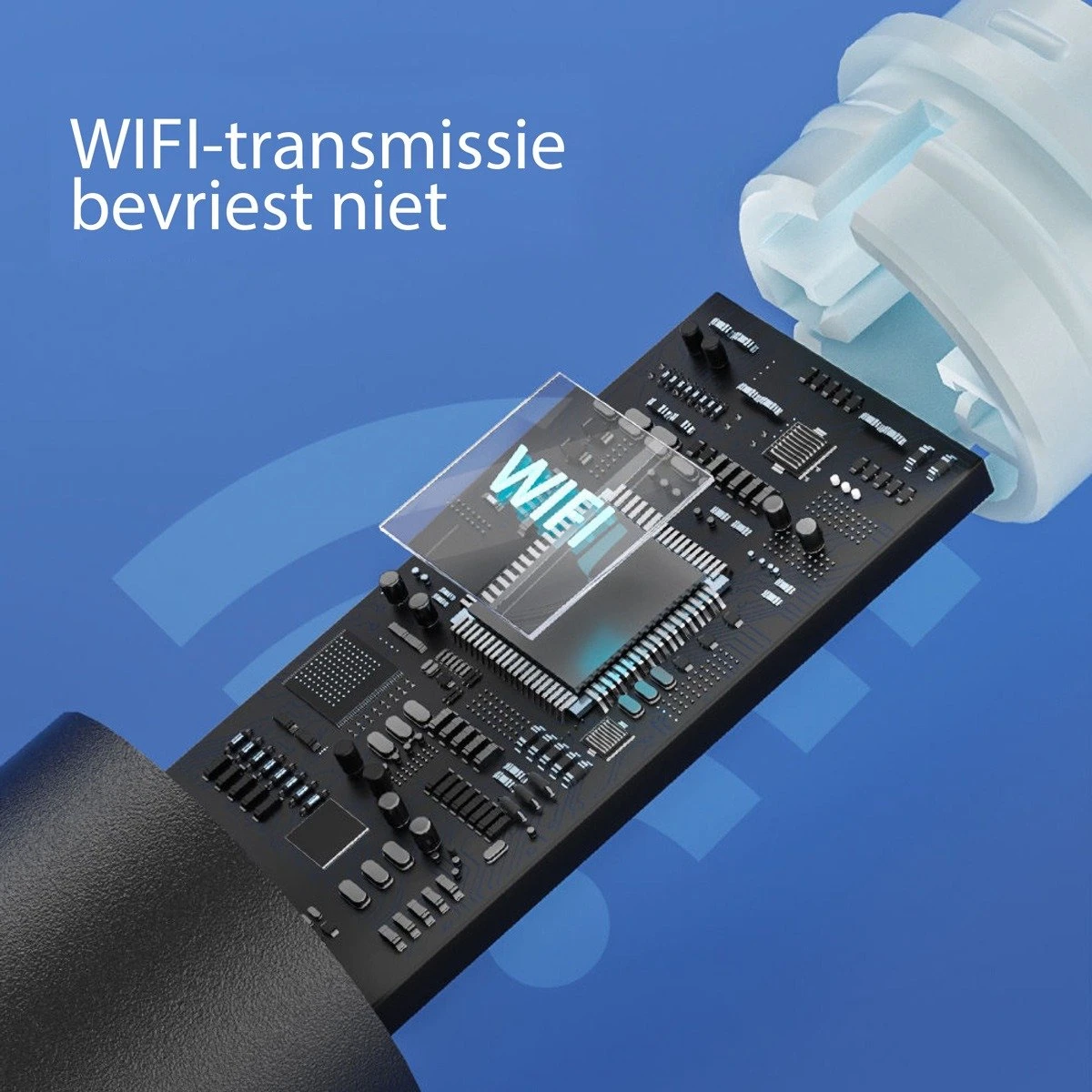 Oorsmeer Verwijderaar - Met Camera - Voor Oren, Neus En Mond - LED Licht - Wifi - Inclusief App - Professionele Oor Reiniger Zwart/Wit - Ear Cleaner - Ear Wax Cleaner - Oren Schoonmaken - Gemakkelijk En Veilig 5 Oorsmeer Verwijderaar - Met Camera - Voor Oren, Neus En Mond - LED Licht - Wifi - Inclusief App - Professionele Oor Reiniger Zwart/Wit - Ear Cleaner - Ear Wax Cleaner - Oren Schoonmaken - Gemakkelijk En Veilig - Afbeelding 3