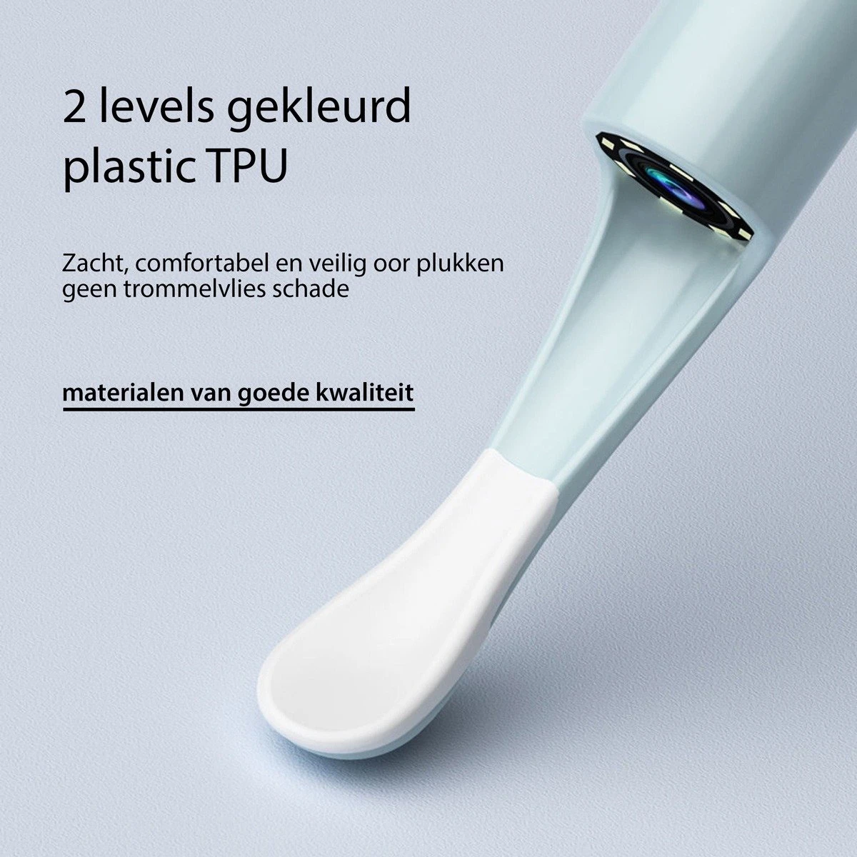 Oorsmeer Verwijderaar - Met Camera - Voor Oren, Neus En Mond - LED Licht - Wifi - Inclusief App - Professionele Oor Reiniger Zwart/Wit - Ear Cleaner - Ear Wax Cleaner - Oren Schoonmaken - Gemakkelijk En Veilig 9 Oorsmeer Verwijderaar - Met Camera - Voor Oren, Neus En Mond - LED Licht - Wifi - Inclusief App - Professionele Oor Reiniger Zwart/Wit - Ear Cleaner - Ear Wax Cleaner - Oren Schoonmaken - Gemakkelijk En Veilig - Afbeelding 7