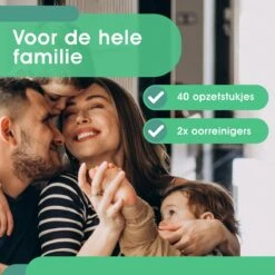 Good Living® - Oorsmeer Verwijderaar - Incl. Opbergdoosje - Spiraalvormig (40x) - Oorreiniger - Oorsmeerverwijderaar - - Ear Cleaner - Groen -Zelfzorg Winkel 1200x1200 187