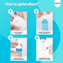 QOSO Neusdouche Met 2X Neusspray | 80 Zakjes Nasaal Spoelzout | 4 Opzetstukken | 300 ML Neusdouche Volwassenen | Neusspoeler | Neusreiniger Met Reistasje| Neusspray 17 QOSO Neusdouche Met 2X Neusspray | 80 Zakjes Nasaal Spoelzout | 4 Opzetstukken | 300 ML Neusdouche Volwassenen | Neusspoeler | Neusreiniger Met Reistasje| Neusspray -Zelfzorg Winkel 1200x1200 217