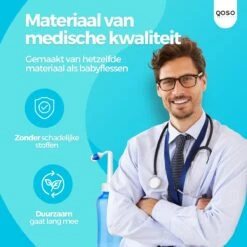 QOSO Neusdouche Met 2X Neusspray | 80 Zakjes Nasaal Spoelzout | 4 Opzetstukken | 300 ML Neusdouche Volwassenen | Neusspoeler | Neusreiniger Met Reistasje| Neusspray 19 QOSO Neusdouche Met 2X Neusspray | 80 Zakjes Nasaal Spoelzout | 4 Opzetstukken | 300 ML Neusdouche Volwassenen | Neusspoeler | Neusreiniger Met Reistasje| Neusspray -Zelfzorg Winkel 1200x1200 219