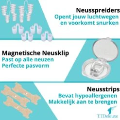 Anti Snurk Pakket 5 Oplossingen In 1 - Anti Snurk Beugel - Neusspreider - Anti Snurkstips - Anti Snurk Clip Anti Snurk Producten -Zelfzorg Winkel 1200x1200 230