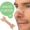 Dorby Anti Snurk Neuspleisters - Biohacking Anti Snurk Pleisters - Anti Snoring Neusstrips- Nasal Strips - Snurken Anti Snurk Producten - Breathe Right - 60st